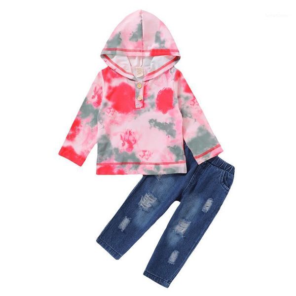 clothing sets baby boys girls rainbow tie-dye hoodie sweatshirt +ripped jeans set long sleeve fall winter ropa de bebé1, White
clothing sets baby boys girls rainbow tie-dye hoodie sweatshirt +ripped jeans set long sleeve fall winter ropa de bebé1, White