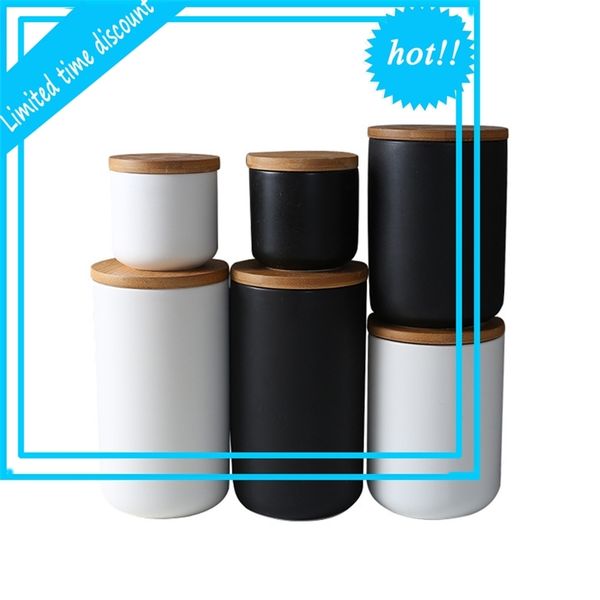 ceramic canister airtight with sealed bamboo lid, 800ml kitchen food storage jar container for tea sugar coffee bean nuts grain
ceramic canister airtight with sealed bamboo lid, 800ml kitchen food storage jar container for tea sugar coffee bean nuts grain