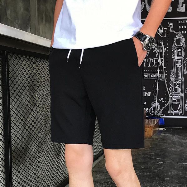 men's shorts mrmt 2021 brand summer five points pure color casual breeches, White;black
men's shorts mrmt 2021 brand summer five points pure color casual breeches, White;black
