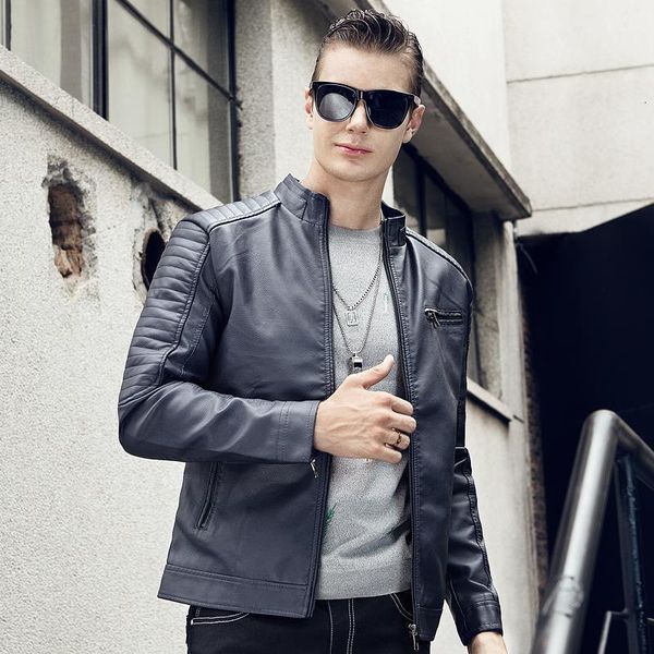 faux leather motorcycle jackets men's pu jacket leather coat autumn slim fit casual male coats brand clothing new 2020 outwear 6, Black
faux leather motorcycle jackets men's pu jacket leather coat autumn slim fit casual male coats brand clothing new 2020 outwear 6, Black