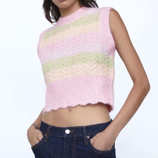 women's sweaters kumsvag women autumn striped vests o-neck sleeveless pullovers knitted female elegant waistcoat sweater clothing bb311, White;black
women's sweaters kumsvag women autumn striped vests o-neck sleeveless pullovers knitted female elegant waistcoat sweater clothing bb311, White;black