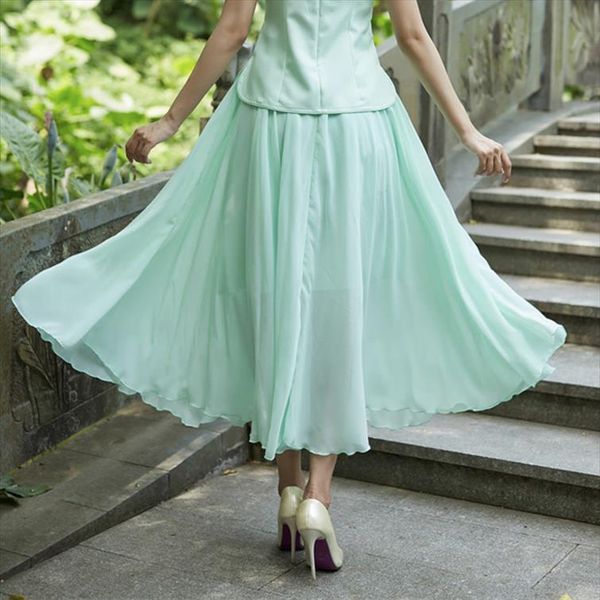 sheng coco chinese style skirts chiffon high waist spinning longuette vintage fairy skirt size black pink white skirt
sheng coco chinese style skirts chiffon high waist spinning longuette vintage fairy skirt size black pink white skirt