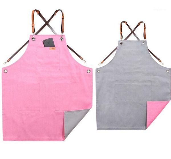 aprons anti-dirty apron artist waiter pocket cooking baking simple bbq canvas bib leather chef kitchen home barber coffee lf9591
aprons anti-dirty apron artist waiter pocket cooking baking simple bbq canvas bib leather chef kitchen home barber coffee lf9591