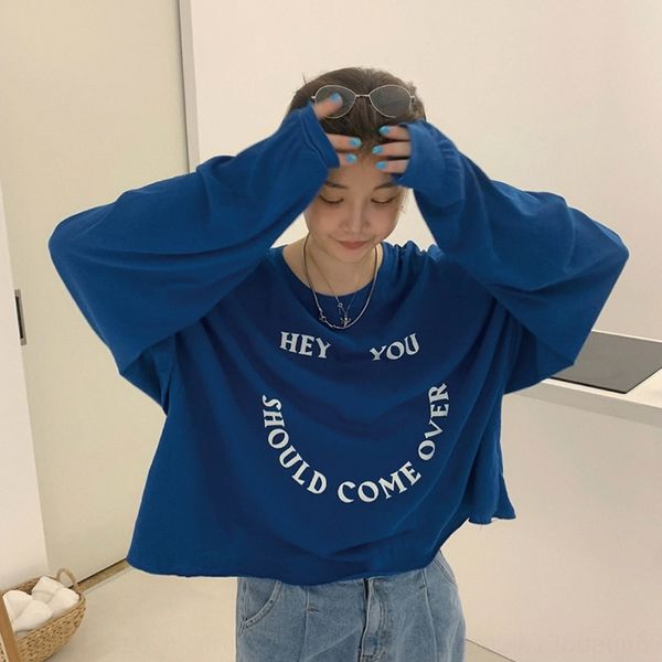 7oqex new aplz letter t-shirt autumn t-shirt for long sleeve solid color smile loose women in face 20 fvx1q, White
7oqex new aplz letter t-shirt autumn t-shirt for long sleeve solid color smile loose women in face 20 fvx1q, White