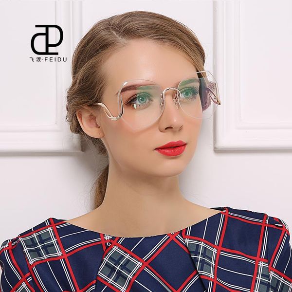 wholesale-feidu women sunglasses vintage oversized rimless sunglasses metal temples super popular1, White;black
wholesale-feidu women sunglasses vintage oversized rimless sunglasses metal temples super popular1, White;black