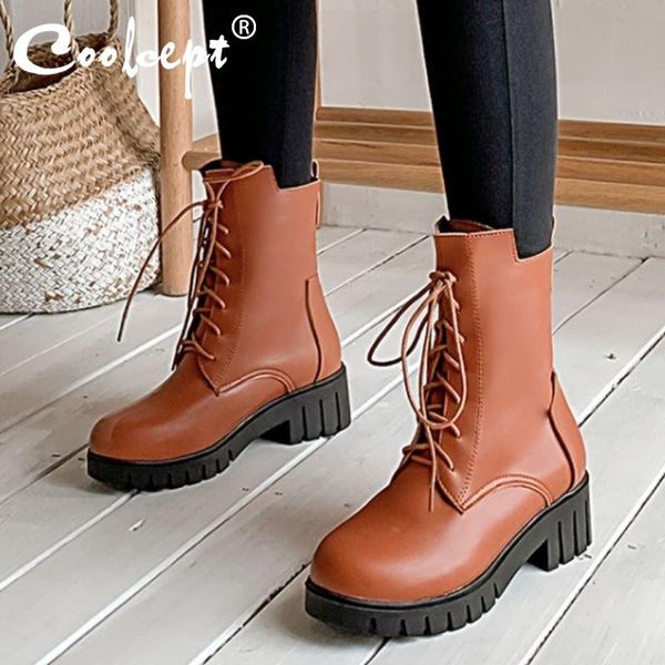 boots coolcept women ankle fashion cross strap warm high heel winter shoes woman platform office lady short boot size 33-43, Black
boots coolcept women ankle fashion cross strap warm high heel winter shoes woman platform office lady short boot size 33-43, Black