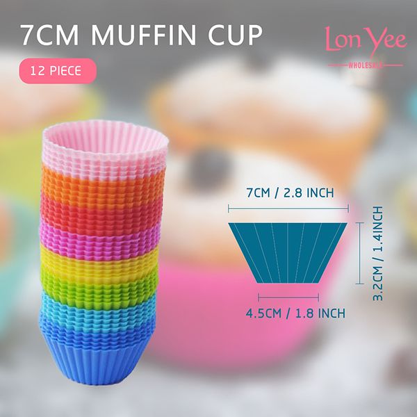 12pcs/set silicone cake mold round shaped muffin cupcake baking molds kitchen cooking bakeware maker diy cake decorating tools cfyl0161
12pcs/set silicone cake mold round shaped muffin cupcake baking molds kitchen cooking bakeware maker diy cake decorating tools cfyl0161