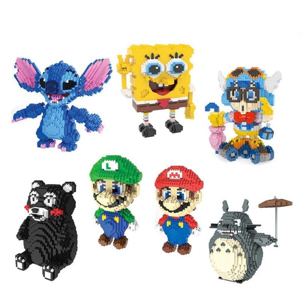 hc magic blocks kumamon totoro mini blocks stitch micro blocks super mario diy building toys juguetes auction figures kids gifts yxlmzm
hc magic blocks kumamon totoro mini blocks stitch micro blocks super mario diy building toys juguetes auction figures kids gifts yxlmzm