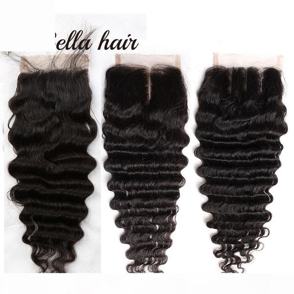 bella hair 8a 8~26in brazilian hair closure deep wave hd pre-plucked virgin hair natural color wavy lace closure human hair pieces, Black;brown
bella hair 8a 8~26in brazilian hair closure deep wave hd pre-plucked virgin hair natural color wavy lace closure human hair pieces, Black;brown