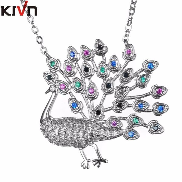 pendant necklaces kivn fashion jewelry treasure peacock cz cubic zirconia womens girls bridal wedding christmas birthday gifts, Silver
pendant necklaces kivn fashion jewelry treasure peacock cz cubic zirconia womens girls bridal wedding christmas birthday gifts, Silver
