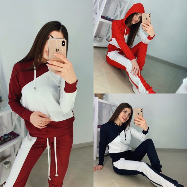 2020 womens two piece set outfits autumn womens tracksuit oversized hoodie and pants casual sport suit winter 2 piece woman set, Gray
2020 womens two piece set outfits autumn womens tracksuit oversized hoodie and pants casual sport suit winter 2 piece woman set, Gray