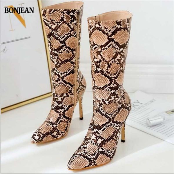 bonjean colorful snake skin boots women high heel thick boot snakeskin pointed toe zip shoes female slouch boots pleated winter, Black
bonjean colorful snake skin boots women high heel thick boot snakeskin pointed toe zip shoes female slouch boots pleated winter, Black