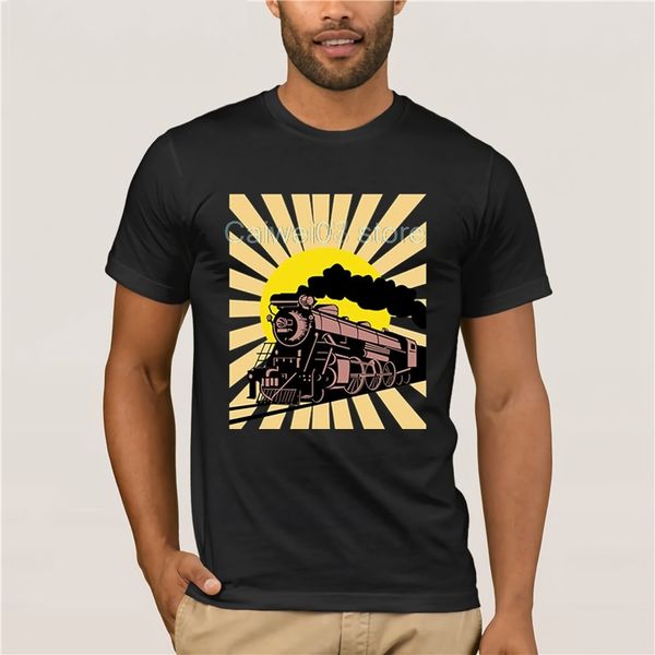 sport new fashion trend vintage train shirt steam locomotive personality summer t-shirt
sport new fashion trend vintage train shirt steam locomotive personality summer t-shirt