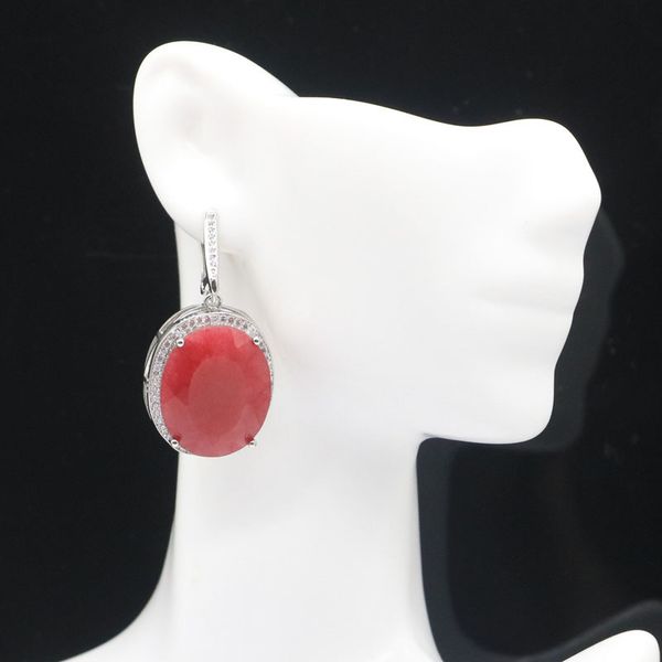 shecrown big oval 22x18mm 17.5g real red ruby white cz ladies present silver earrings 40x20mm 200923
shecrown big oval 22x18mm 17.5g real red ruby white cz ladies present silver earrings 40x20mm 200923