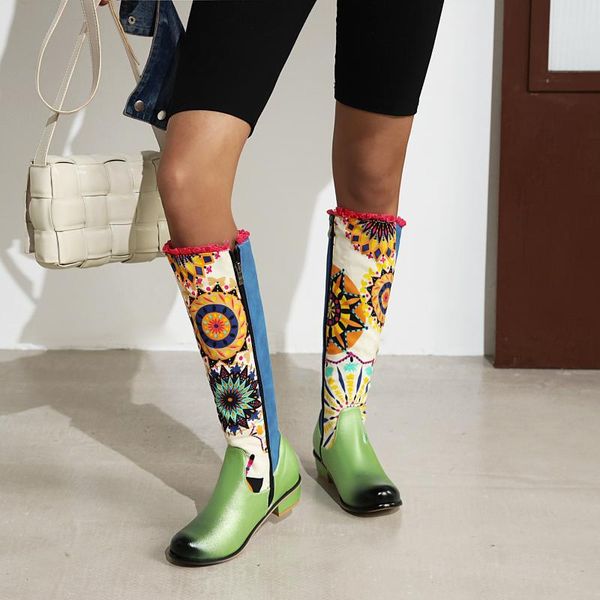 traditional contrast color stitching fashionable knee-length boots chunky and flapped dyed thermal women's boots, Black
traditional contrast color stitching fashionable knee-length boots chunky and flapped dyed thermal women's boots, Black