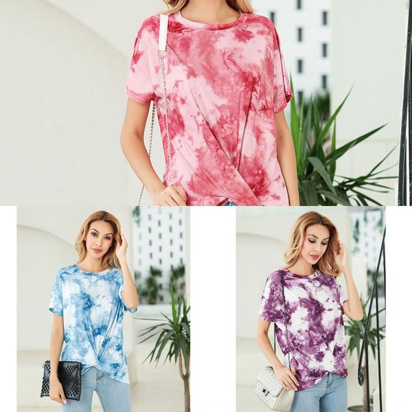 new short sleeve round neck tie dyed kink t-shirt for spring summer coat t-shirt 2020 yadcf, White
new short sleeve round neck tie dyed kink t-shirt for spring summer coat t-shirt 2020 yadcf, White