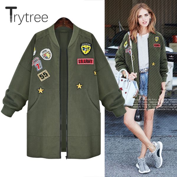 ttytree autumn winter casual coat cotton and polyester zippers women thicken epaulet full sleeves o-neck fasion cotton coat lj201128, Tan;black
ttytree autumn winter casual coat cotton and polyester zippers women thicken epaulet full sleeves o-neck fasion cotton coat lj201128, Tan;black