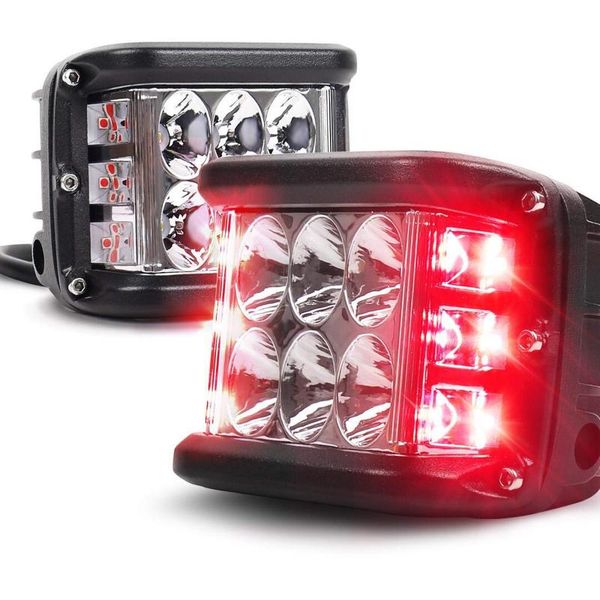 bike lights 3.75" dual side shooter color strobe led pods for truck atv boat car jlrr
bike lights 3.75" dual side shooter color strobe led pods for truck atv boat car jlrr