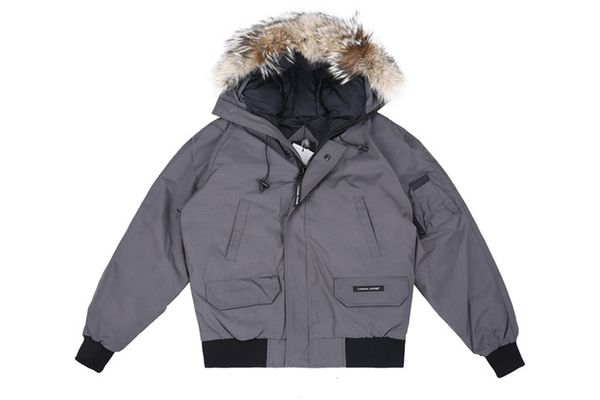 mens and womens 01 chilliwack 799m thick warm bomber jacket windproof couples down coat with real wolf fur collar, Black
mens and womens 01 chilliwack 799m thick warm bomber jacket windproof couples down coat with real wolf fur collar, Black