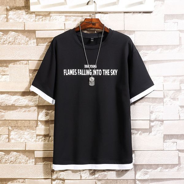 man's black t-shirt men 2020 oversized print cotton punk hip hop japanese streetwear harajuku tshirt male t shirt men, White;black
man's black t-shirt men 2020 oversized print cotton punk hip hop japanese streetwear harajuku tshirt male t shirt men, White;black