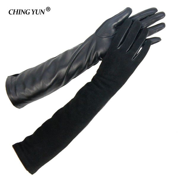 ching yun winter lady fashion sheepskin leather gloves women genuine leather mittens female suede leather long gloves 201021, Blue;gray
ching yun winter lady fashion sheepskin leather gloves women genuine leather mittens female suede leather long gloves 201021, Blue;gray