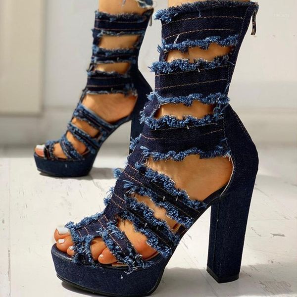 doratasia extreme high heels new platform fashion denim mid calf gladiator sandals summer shoes women1, Black
doratasia extreme high heels new platform fashion denim mid calf gladiator sandals summer shoes women1, Black