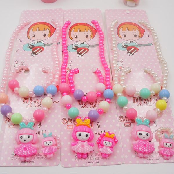 chains candy color children cute girl necklace jewelry simulated pearl kids baby stretch gj7, Silver
chains candy color children cute girl necklace jewelry simulated pearl kids baby stretch gj7, Silver