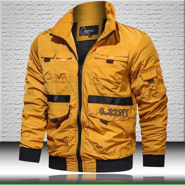 windbreaker jacket men 2020 embroidery letter bomber military jackets mens casual army flight coat autumn fashion zipper jacket, Black;brown
windbreaker jacket men 2020 embroidery letter bomber military jackets mens casual army flight coat autumn fashion zipper jacket, Black;brown