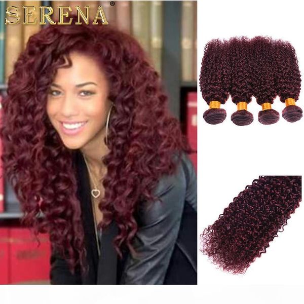 red wine hair weave 99j burgundy peruvian kinky curly human hair weft bundles kinky curly virgin hair extensions peruvian weaves 10'�, Black
red wine hair weave 99j burgundy peruvian kinky curly human hair weft bundles kinky curly virgin hair extensions peruvian weaves 10'�, Black