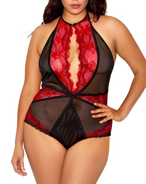 женщины плюс размер тедди lingerie lace mesh bodysuit babydoll backless halterneck нижнее белье прозрачное лоскутная экзотические ночное нег
женщины плюс размер тедди lingerie lace mesh bodysuit babydoll backless halterneck нижнее белье прозрачное лоскутная экзотические ночное нег