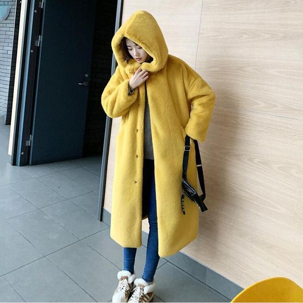 winter coat women's long warm fur jacket coat female hooded velvet mink womens thicken loose fur overcoat windwear1, Black
winter coat women's long warm fur jacket coat female hooded velvet mink womens thicken loose fur overcoat windwear1, Black