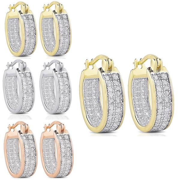 hoop & huggie zhouyang earrings for women simple classic style two row zircon 3 color party gift fashion jewelry kbe399, Golden;silver
hoop & huggie zhouyang earrings for women simple classic style two row zircon 3 color party gift fashion jewelry kbe399, Golden;silver