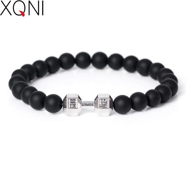 серебряный цвет гантели спортивный браслет высокого качества diy matte onyx bear bracte bracte мода плетеный макраме мужские женские браслет, Golden;silver
серебряный цвет гантели спортивный браслет высокого качества diy matte onyx bear bracte bracte мода плетеный макраме мужские женские браслет, Golden;silver