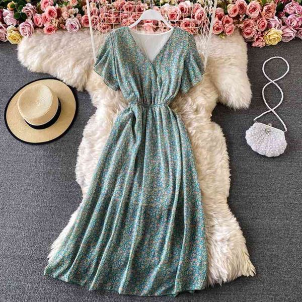 v-neck ruffles sleeve chiffon dress summer short-sleeved high-waist lace-up waist print midi dress for womens beach, Black;gray
v-neck ruffles sleeve chiffon dress summer short-sleeved high-waist lace-up waist print midi dress for womens beach, Black;gray