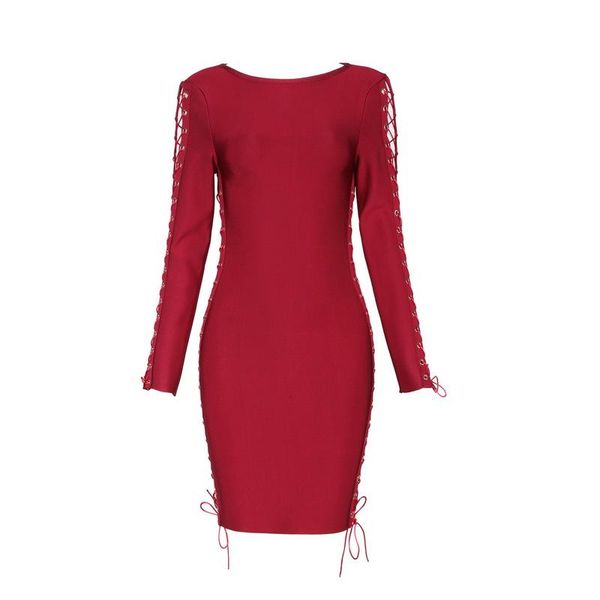 casual dresses red black long sleeve side hollow out rayon bandage dress cocktail party mood, Black;gray
casual dresses red black long sleeve side hollow out rayon bandage dress cocktail party mood, Black;gray