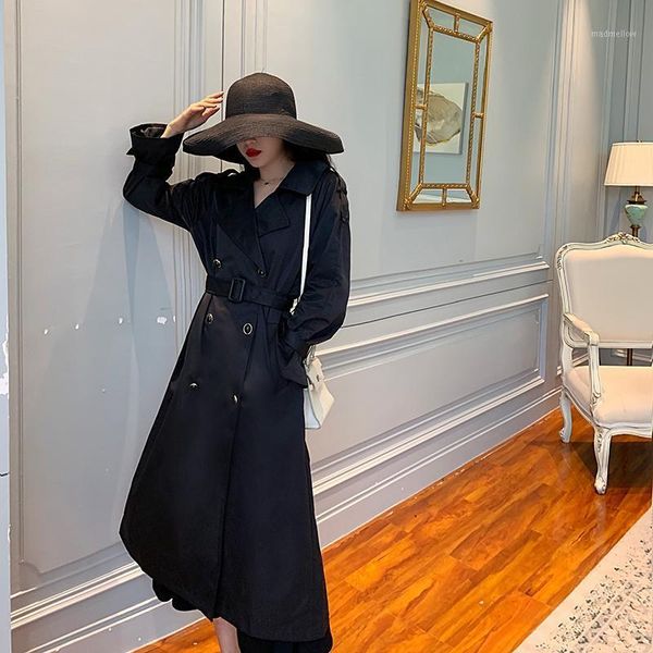 women's trench coats women double breasted long coat office ladies turn-down collar sashes overcoats autumn winter khaki female outwear, Tan;black
women's trench coats women double breasted long coat office ladies turn-down collar sashes overcoats autumn winter khaki female outwear, Tan;black