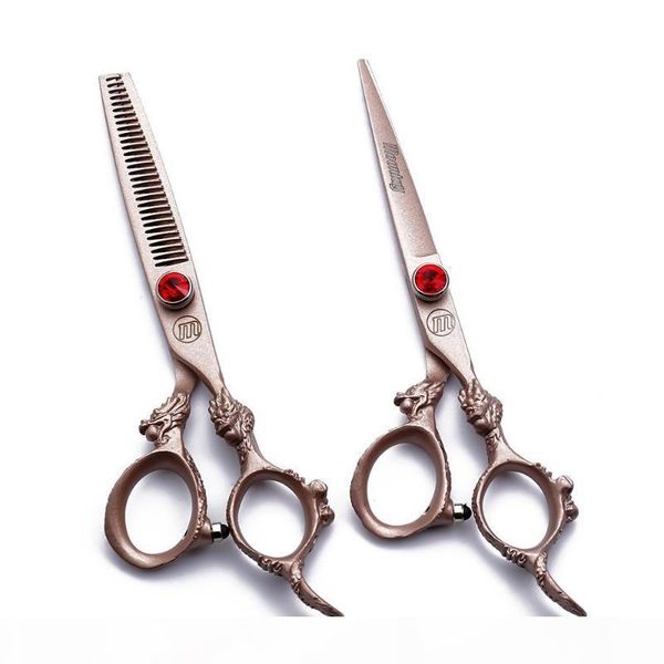 6.0 inch rose gold japan 440c barber hair cutting scissors salon thinning shears set hairdressing scissors for barber shop
6.0 inch rose gold japan 440c barber hair cutting scissors salon thinning shears set hairdressing scissors for barber shop