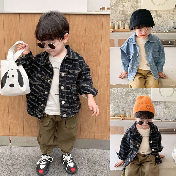 children's baby cowboy wtern cardigan sle, boys' spring and autumn handsome et, korean fashion 2020, Black
children's baby cowboy wtern cardigan sle, boys' spring and autumn handsome et, korean fashion 2020, Black