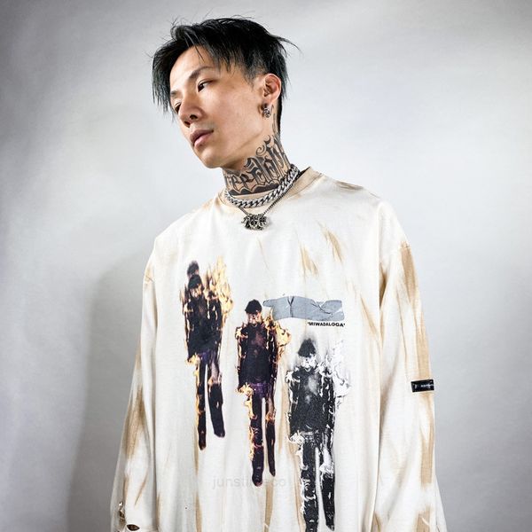 hole long worn-out high t-shirt with street and the a hem in a sleeve hip-hop fxsgd
hole long worn-out high t-shirt with street and the a hem in a sleeve hip-hop fxsgd