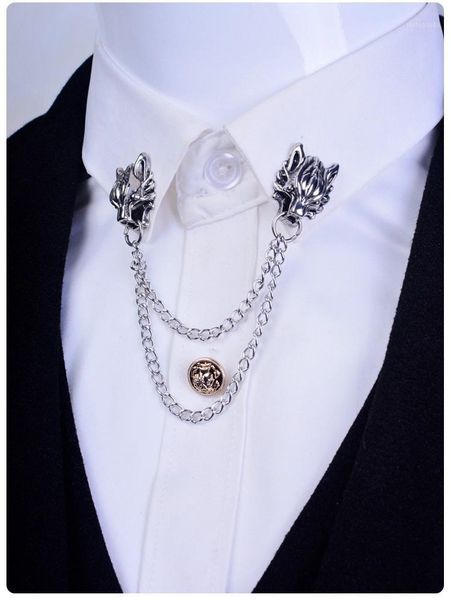 wholesale- anime final fantasy cloud strife vintage animal wolf head metal collar brooches mens lapel pins cosplay jewelry1, Gray
wholesale- anime final fantasy cloud strife vintage animal wolf head metal collar brooches mens lapel pins cosplay jewelry1, Gray