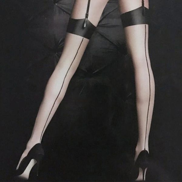 socks & hosiery retro back line seam stockings transparent silk stocking lady women thigh high nylon, Black;white
socks & hosiery retro back line seam stockings transparent silk stocking lady women thigh high nylon, Black;white