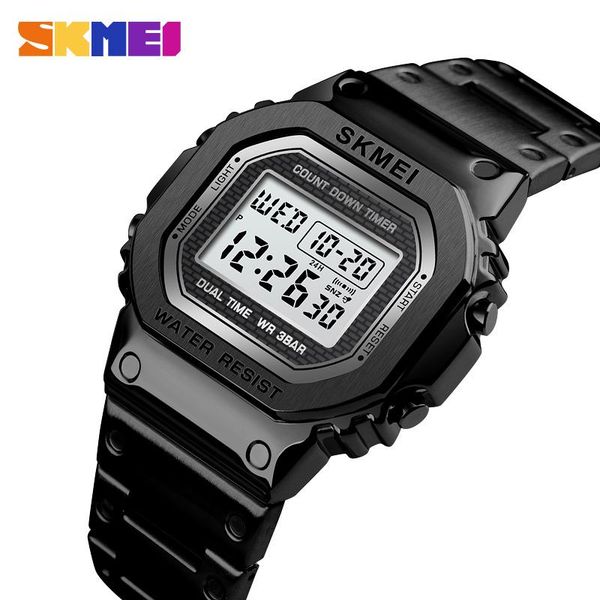 skmei fashion sport watch men digital watches 3bar sports waterpoof alarm clock alloy case digital men watches relojer hombre, Slivery;brown
skmei fashion sport watch men digital watches 3bar sports waterpoof alarm clock alloy case digital men watches relojer hombre, Slivery;brown