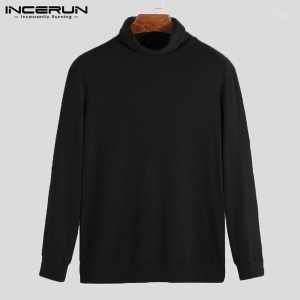 men's sweaters spring fashion men sweater solid color streetwear turtleneck long sleeve korean style casual pullovers thin incerun1, White;black
men's sweaters spring fashion men sweater solid color streetwear turtleneck long sleeve korean style casual pullovers thin incerun1, White;black