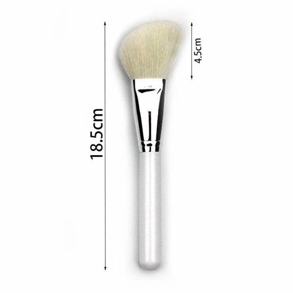 makeup brushes 18.5cm white goat hair powder blusher brush wooden handle sculpting tools
makeup brushes 18.5cm white goat hair powder blusher brush wooden handle sculpting tools