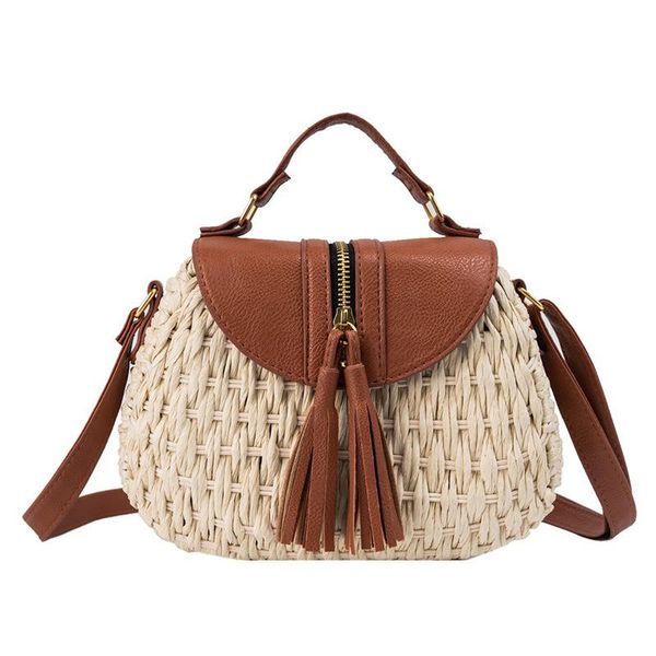 ladies woven knitting messenger crossbody bags new summer bohemian women tassel straw beach shoulder bag
ladies woven knitting messenger crossbody bags new summer bohemian women tassel straw beach shoulder bag