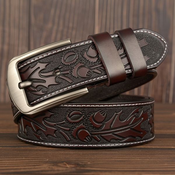 sgu4l carved men's belt genuine cowhide craft personalized carving fashion craft jeans carving technology embossed jeans belt leisure n, Black;brown
sgu4l carved men's belt genuine cowhide craft personalized carving fashion craft jeans carving technology embossed jeans belt leisure n, Black;brown