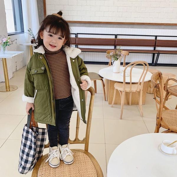 green/beige 2020 new baby girls boys winter coat velvet inside warm coats kids long coats children casual jackets clothes1, Blue;gray
green/beige 2020 new baby girls boys winter coat velvet inside warm coats kids long coats children casual jackets clothes1, Blue;gray