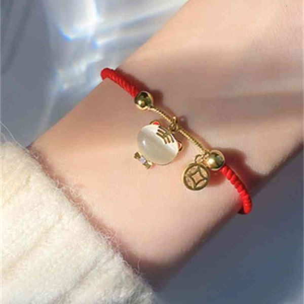 bracelets red rope safety lock female tiger ins minority design lovers gift, Golden;silver
bracelets red rope safety lock female tiger ins minority design lovers gift, Golden;silver