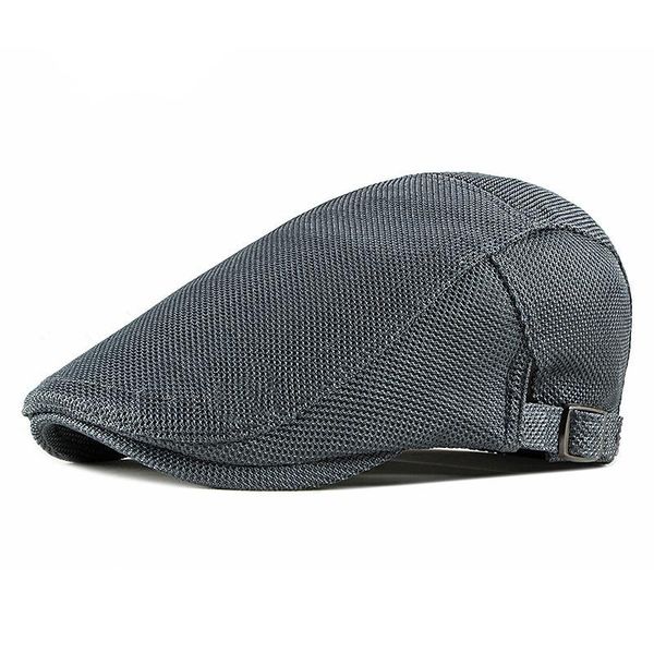 2020 spring summer solid color mesh newsboy caps men cotton flat peaked cap women painter beret hats 14, Blue;gray
2020 spring summer solid color mesh newsboy caps men cotton flat peaked cap women painter beret hats 14, Blue;gray