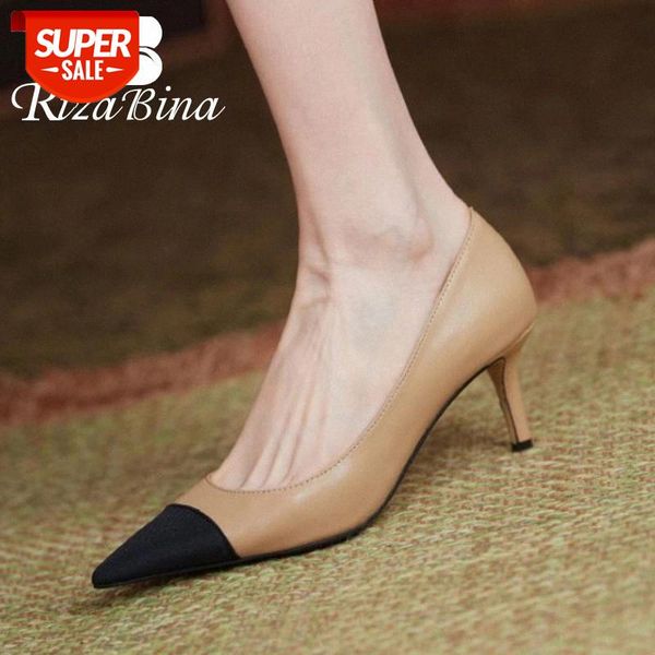 rizabina size 33-40 women pumps real leather pointed toe high heel shoes woman new fashion office lady spring footwear #xs2w
rizabina size 33-40 women pumps real leather pointed toe high heel shoes woman new fashion office lady spring footwear #xs2w